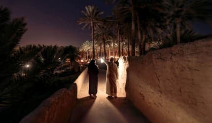 جولة على مسار الواحة التراثي في العلا